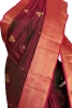 Traditional Contrast Wedding South Silk Saree